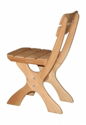Židle s děleným sedákem 